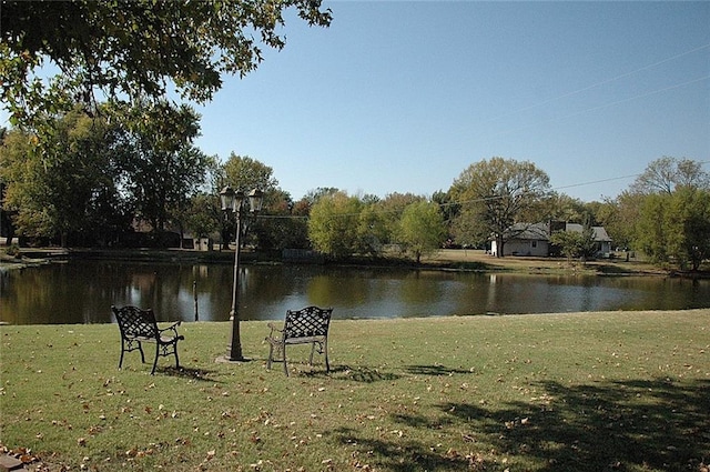 property view of water