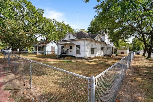 view of rear view of house