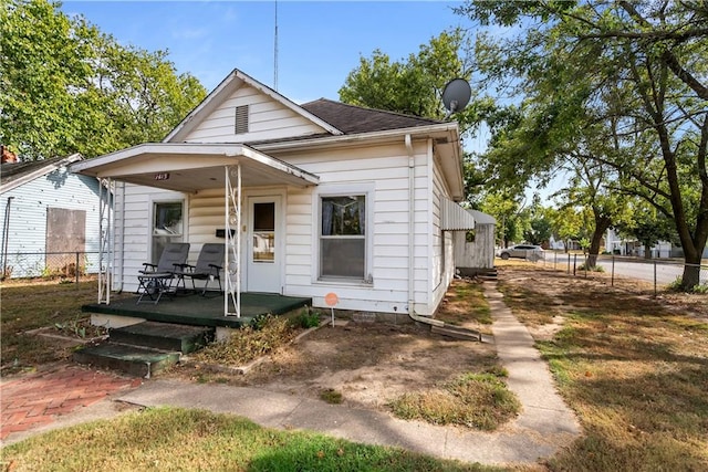 view of bungalow-style house