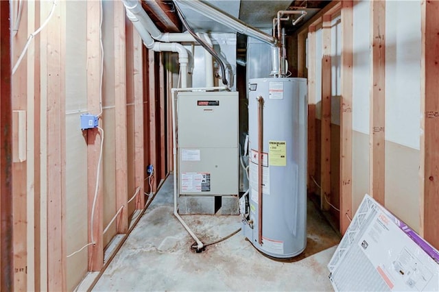 utilities with water heater