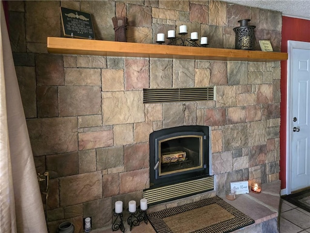 room details featuring tile patterned flooring