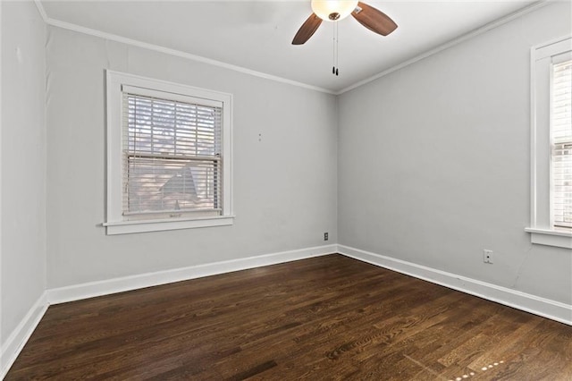 507 E 75th St, Kansas City, MO 64131 - empty room with plenty of natural light and crown molding
