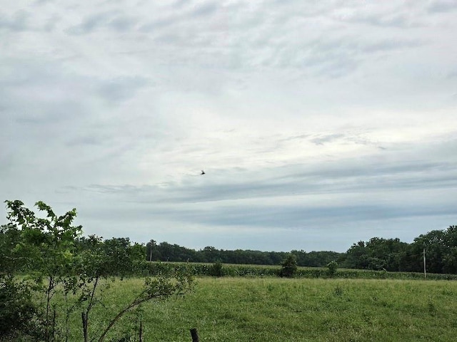 view of nature with a rural view