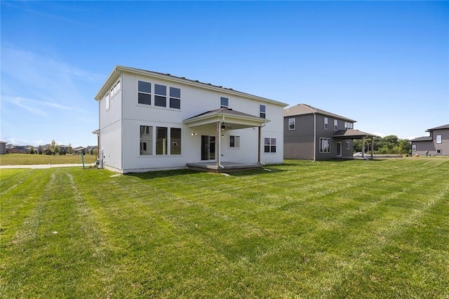13424 W 178th St, Overland Park, KS 66013 - back of house featuring a yard and a patio area