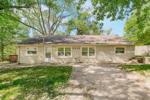 back of house featuring a patio area