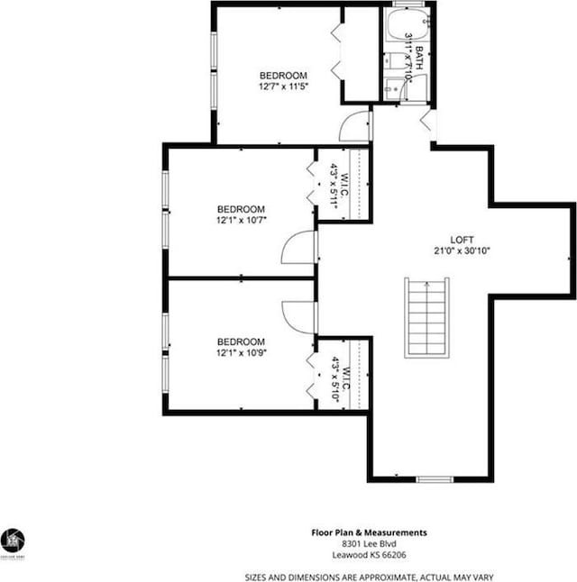 8301 Lee Blvd, Leawood, KS 66206 - view of layout