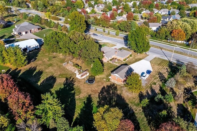 birds eye view of property featuring a residential view