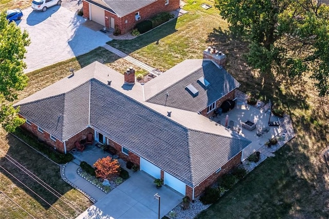 aerial view