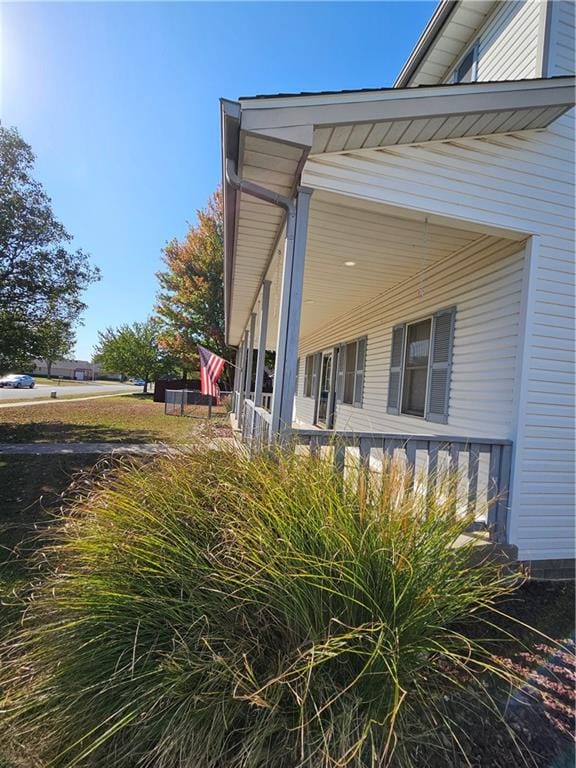 view of side of property