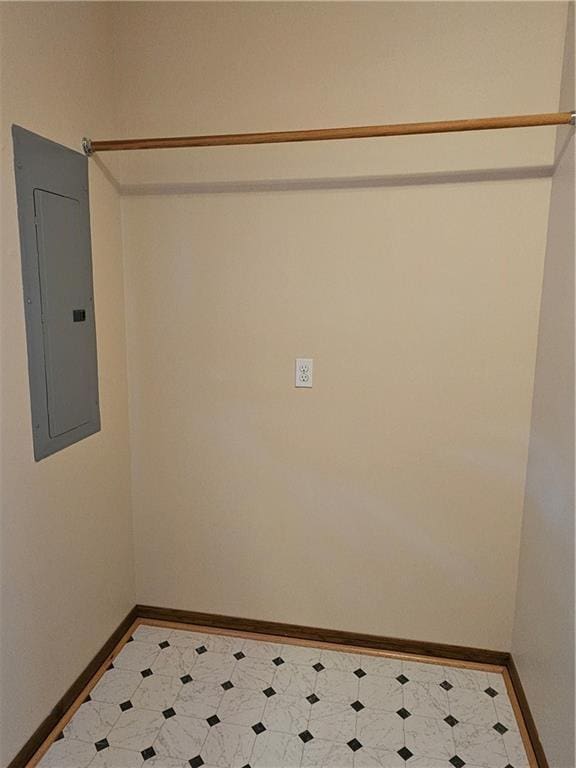 2007 Windsor Dr, Pittsburg, KS 66762 - washroom featuring baseboards and electric panel