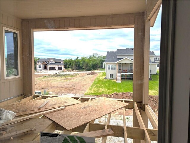 16928 Futura St, Overland Park, KS 66085 - view of patio / terrace featuring a residential view