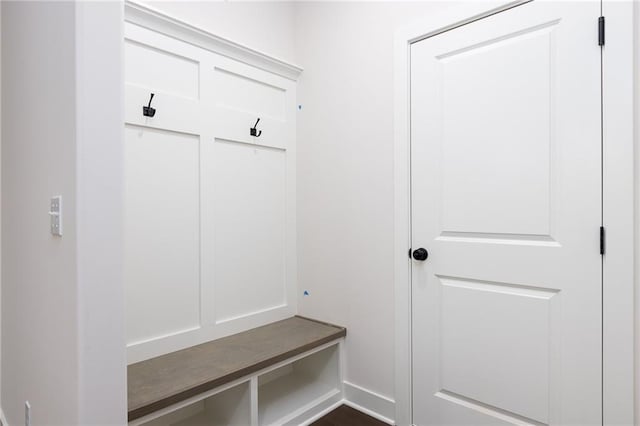 view of mudroom