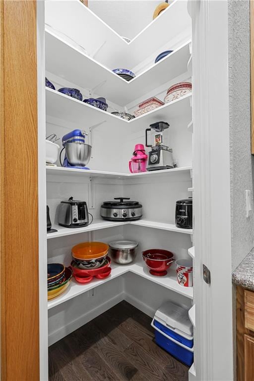 view of pantry