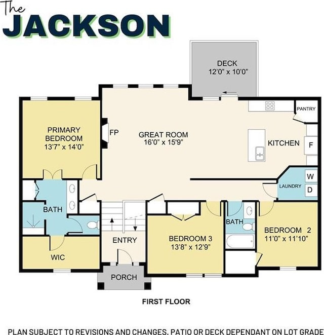 204 SW Nelson Dr, Blue Springs, MO 64014 - floor plan