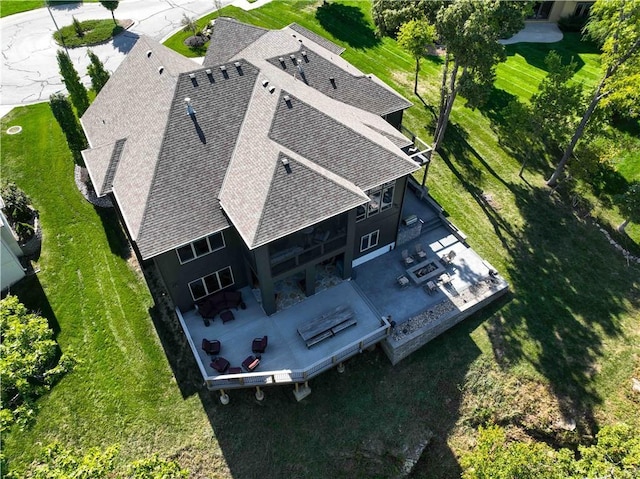 2804 NW Nutall Ct, Lees Summit, MO 64081 - view from above of property
