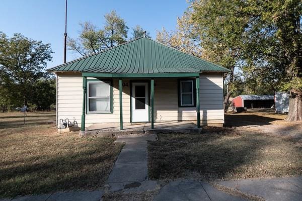 bungalow with covered porch