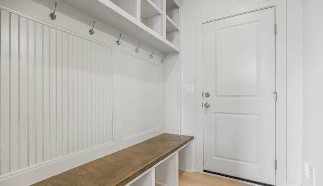 view of mudroom