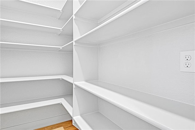 view of pantry