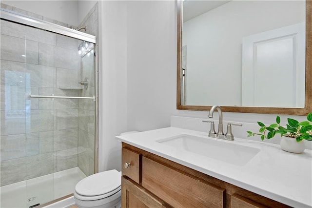 22070 W 100th Ter, Lenexa, KS 66220 - full bathroom with vanity and a shower stall