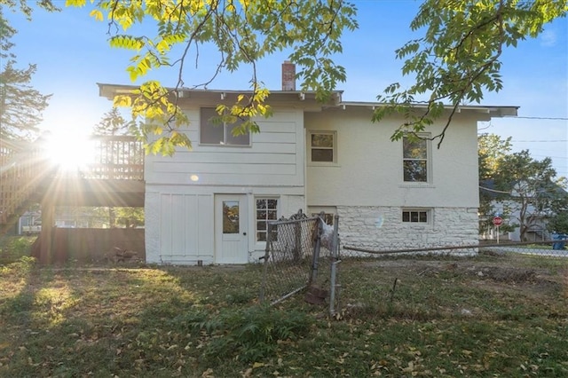 view of back of house