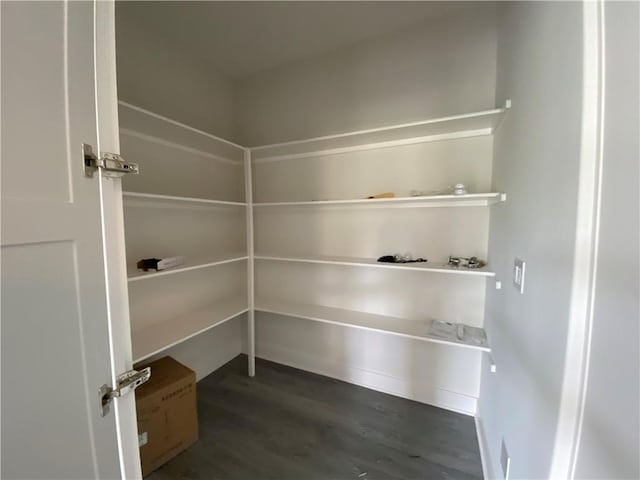 view of pantry