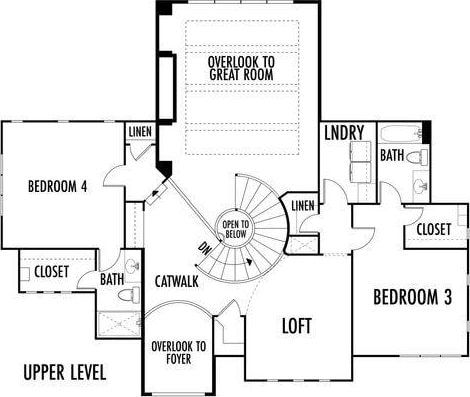 17004 Parkhill St, Overland Park, KS 66221 - home floor plan