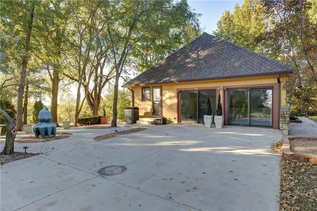 back of house featuring a patio area