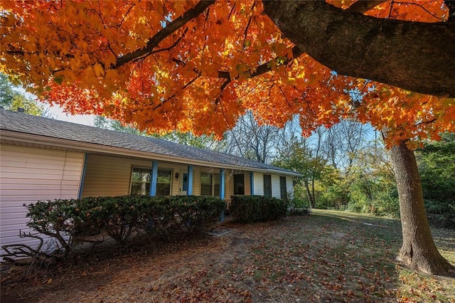 view of ranch-style house