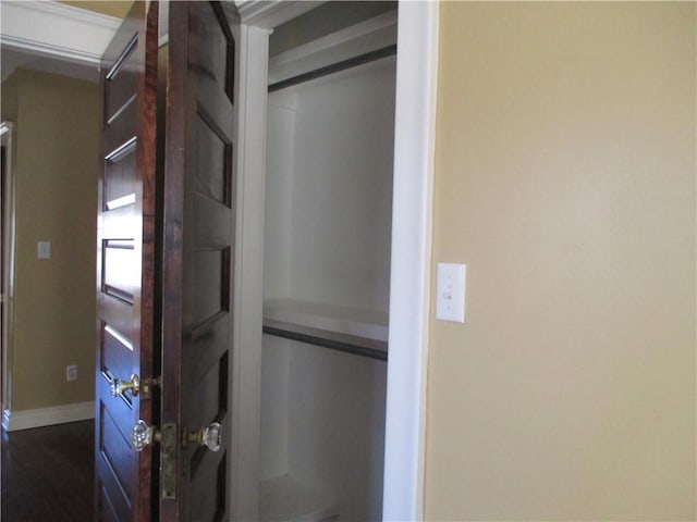 view of closet