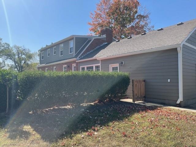 view of rear view of property