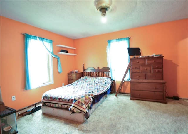 bedroom featuring carpet floors