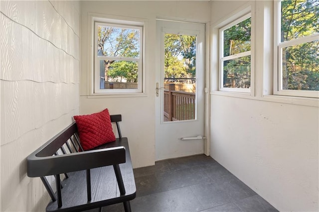 sunroom featuring plenty of natural light