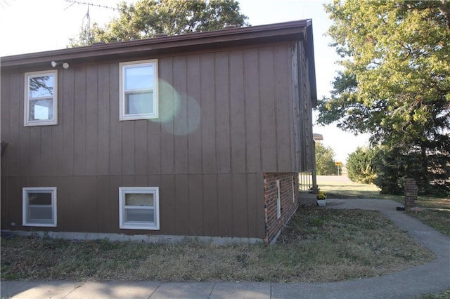 view of home's exterior