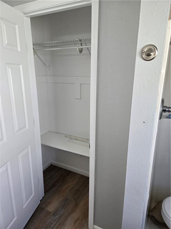 view of closet