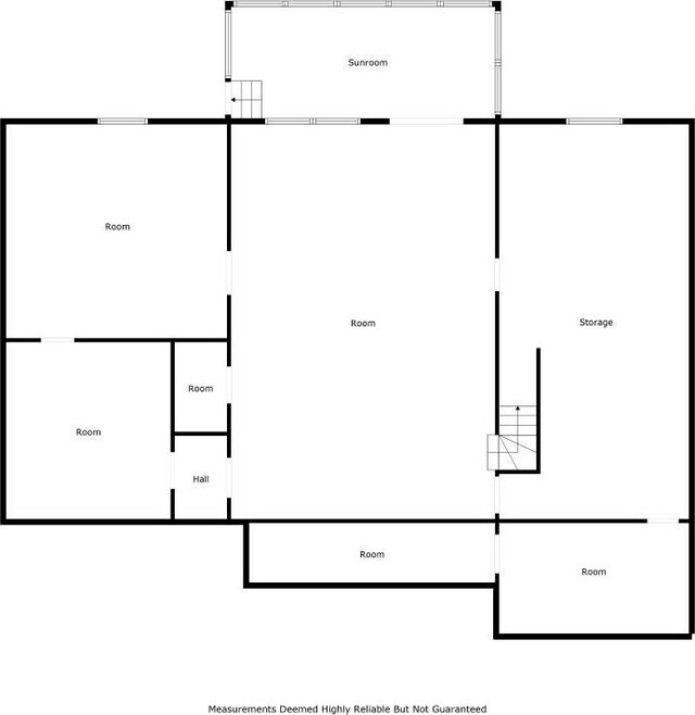 403 S Jackson St, Archie, MO 64725 - view of floor plan / room layout