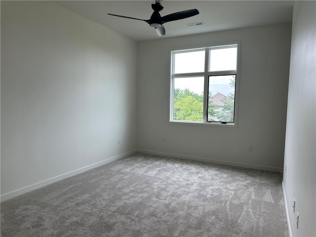 2846 W 133rd Ter, Leawood, KS 66209 - carpeted empty room featuring ceiling fan and baseboards