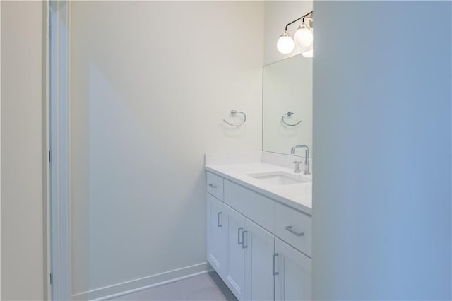 2852 W 133rd Ter, Leawood, KS 66209 - bathroom featuring vanity and baseboards