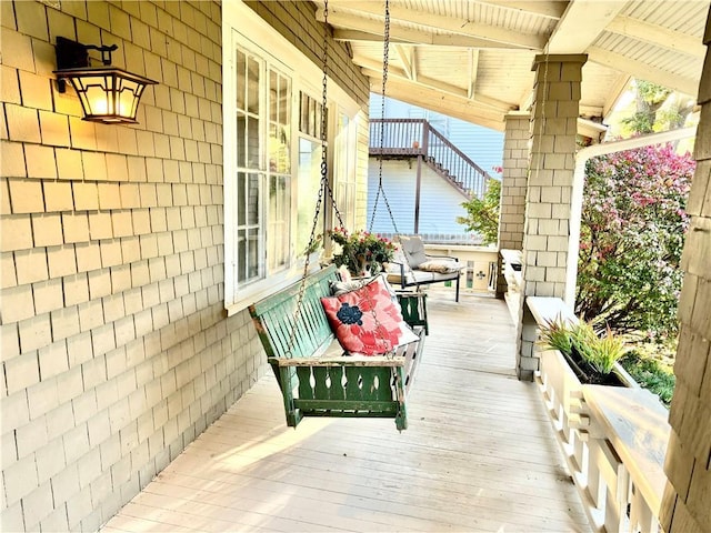421 W Thompson St, Maryville, MO 64468 - exterior space featuring covered porch