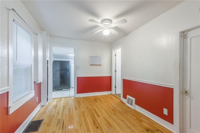 interior space with light wood-type flooring