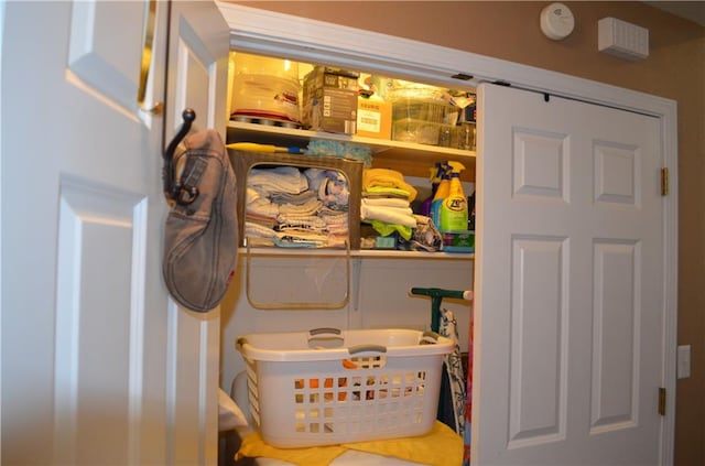 view of pantry