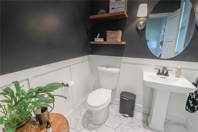 bathroom with toilet