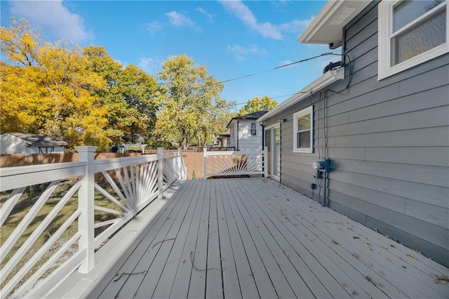 view of deck