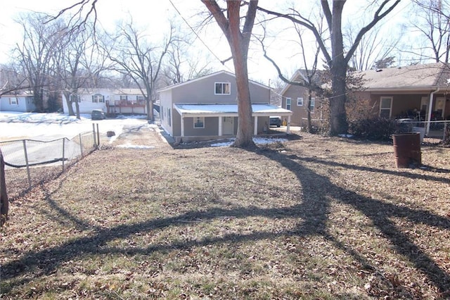 exterior space featuring covered porch