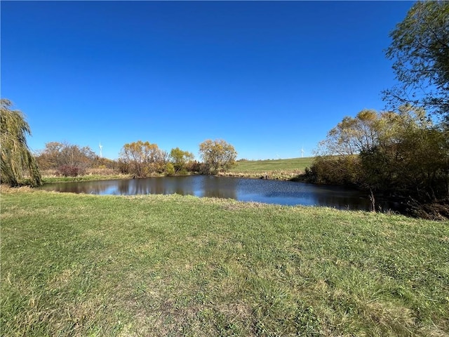 property view of water