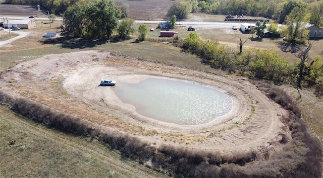 bird's eye view featuring a rural view