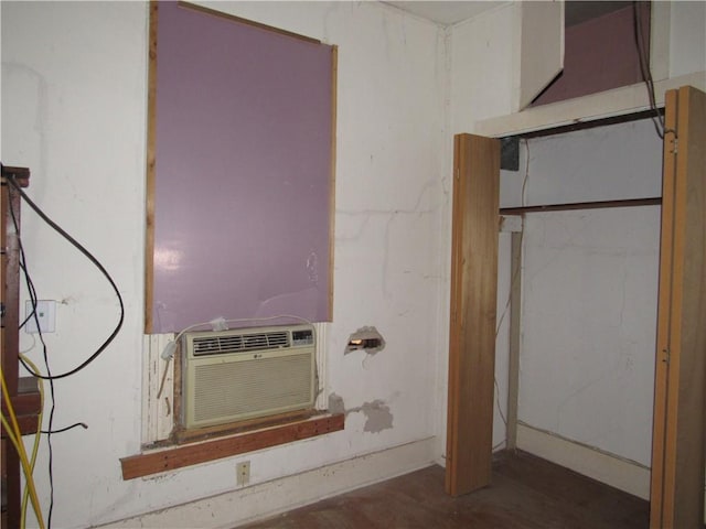 bathroom featuring cooling unit