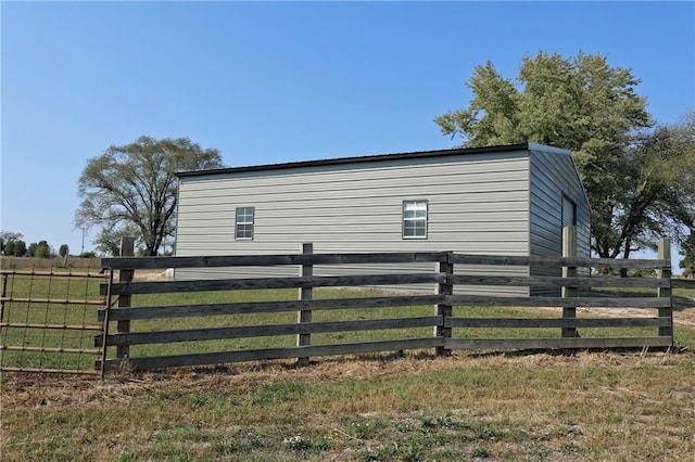 view of side of home