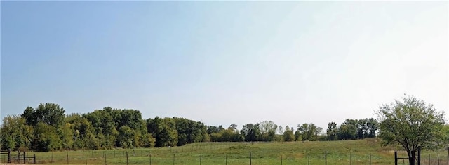 view of local wilderness with a rural view