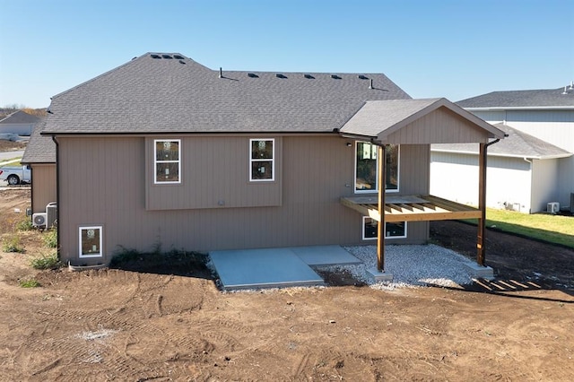 view of rear view of house