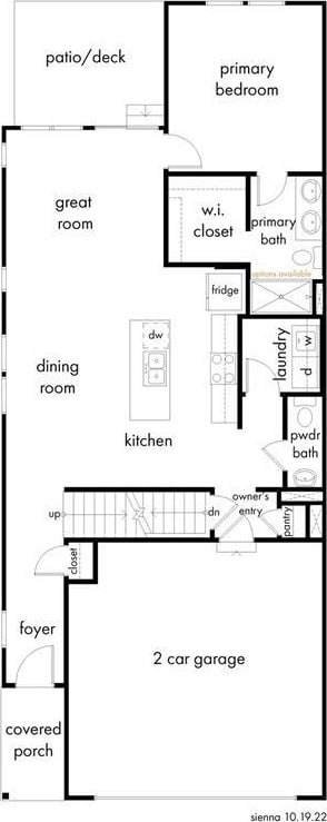 8701 SW Edgewater Dr, Blue Springs, MO 64064 - view of floor plan / room layout